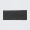 Ribbed Double-Layered Headband – Dark Grey Melange Ribbed Double-Layered Headband – Dark Grey Melange