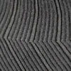Ribbed Fitted Turtleneck – Striped Dark Grey Melange Ribbed Fitted Turtleneck – Striped Dark Grey Melange