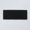 Ribbed Knitted Headband – Black