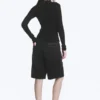 Ribbed Long-Sleeved Cardigan – Black Ribbed Long-Sleeved Cardigan – Black