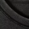 Ribbed Long-Sleeved T-Shirt – Washed Black Ribbed Long-Sleeved T-Shirt – Washed Black