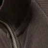 Ribbed Mock Neck Zip Top – Dark Grey Ribbed Mock Neck Zip Top – Dark Grey