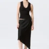 Ribbed V-Neck Tank Top – Black Ribbed V-Neck Tank Top – Black