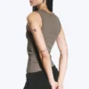 Ribbed V-Neck Tank Top – Dusty Grey Ribbed V-Neck Tank Top – Dusty Grey