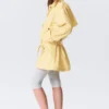 Rosabel Loose Single-Breasted Trench Coat – Light Yellow Rosabel Loose Single-Breasted Trench Coat – Light Yellow
