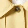 Rosabel Loose Single-Breasted Trench Coat – Light Yellow Rosabel Loose Single-Breasted Trench Coat – Light Yellow