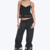Rosabel Low Rise Loose Lace-Trim Bloomers – Black Rosabel Low Rise Loose Lace-Trim Bloomers – Black