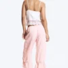 Rosabel Low Rise Loose Lace-Trim Bloomers – Light Dusty Pink Rosabel Low Rise Loose Lace-Trim Bloomers – Light Dusty Pink