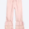 Rosabel Low Rise Loose Lace-Trim Bloomers – Light Dusty Pink Rosabel Low Rise Loose Lace-Trim Bloomers – Light Dusty Pink