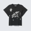 Rosabel Printed Baby Tee – Black – Unicorn Rosabel Printed Baby Tee – Black – Unicorn