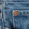 Rowe Super High Waisted Regular Straight Jeans – 90S Blue – Medium Blue
