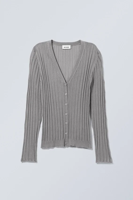 Ruby Cardigan – Grey Shimmer Ruby Cardigan – Grey Shimmer