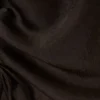 Ruched Boat-Neck Trumpet Sleeve Top – Dark Brown Ruched Boat-Neck Trumpet Sleeve Top – Dark Brown