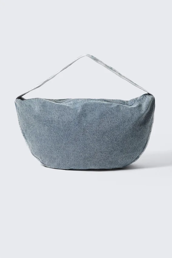 Samir Denim Crossbody Bag – Blue Samir Denim Crossbody Bag – Blue
