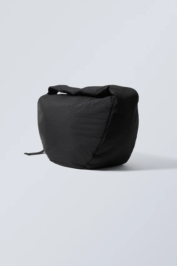 Samir Large Padded Crossbody Bag – Black Samir Large Padded Crossbody Bag – Black