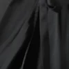 Satin Wrap Mini Skirt – Dark Grey Satin Wrap Mini Skirt – Dark Grey
