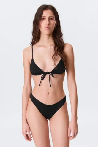 Scoop Bikini Bottoms – Black
