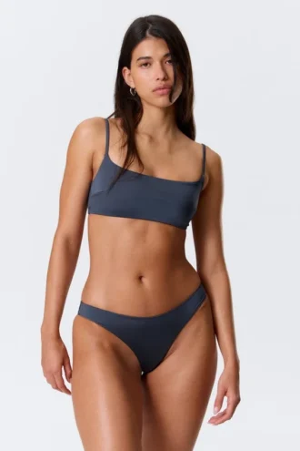 Scoop Bikini Bottoms – Dark Blue