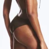 Scoop Bikini Bottoms – Dark Brown Scoop Bikini Bottoms – Dark Brown