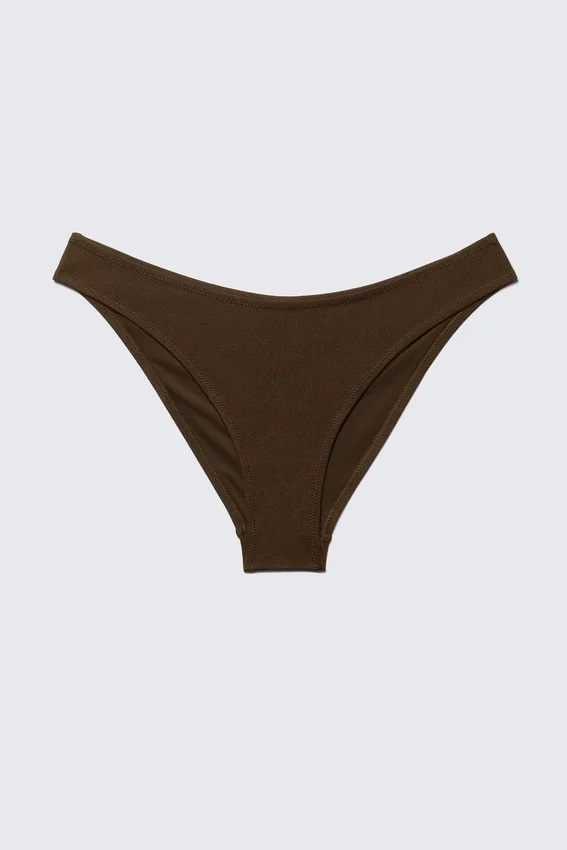 Scoop Bikini Bottoms – Dark Brown Scoop Bikini Bottoms – Dark Brown