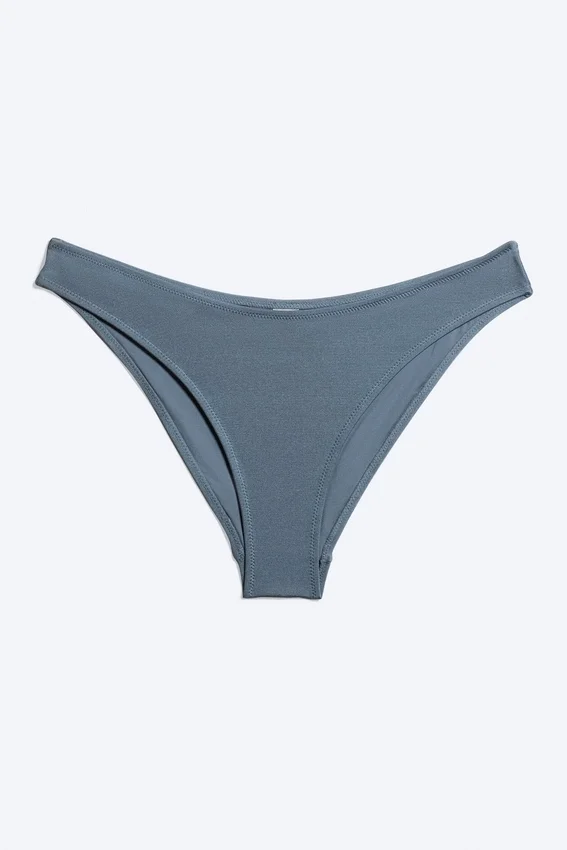 Scoop Bikini Bottoms – Dusty Medium Blue Scoop Bikini Bottoms – Dusty Medium Blue