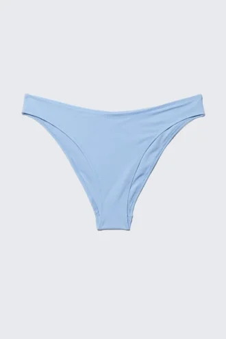 Scoop Bikini Bottoms – Light Blue