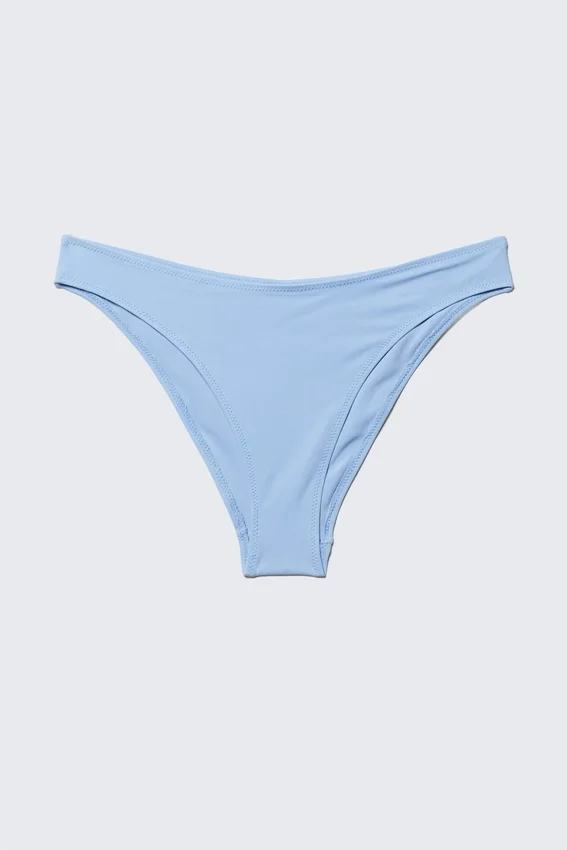 Scoop Bikini Bottoms – Light Blue Scoop Bikini Bottoms – Light Blue