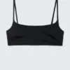 Scoop Neck Bikini Top – Black Scoop Neck Bikini Top – Black