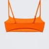 Scoop Neck Bikini Top – Bright Orange Scoop Neck Bikini Top – Bright Orange
