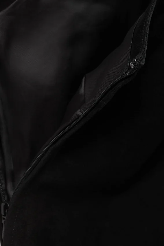 Scooped Leather Tank Top – Black Scooped Leather Tank Top – Black