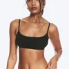 Scooped Soft Cotton Bra – Black Scooped Soft Cotton Bra – Black