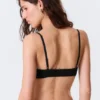 Scooped Soft Cotton Bra – Black Scooped Soft Cotton Bra – Black