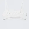 Scooped Soft Cotton Bra – White Scooped Soft Cotton Bra – White