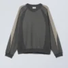 Scott Colour Block Sweatshirt – Dark Grey Colour Block Scott Colour Block Sweatshirt – Dark Grey Colour Block