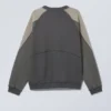 Scott Colour Block Sweatshirt – Dark Grey Colour Block Scott Colour Block Sweatshirt – Dark Grey Colour Block