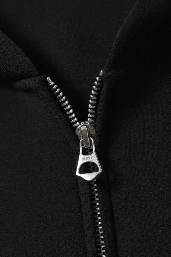 Scuba Zip Hoodie – Black Scuba Zip Hoodie – Black