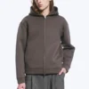 Scuba Zip Hoodie – Dark Mole Scuba Zip Hoodie – Dark Mole