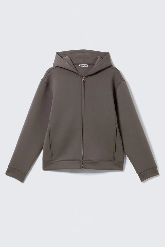 Scuba Zip Hoodie – Dark Mole Scuba Zip Hoodie – Dark Mole
