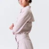 Sculpted Cotton Shirt Dress – Dusty Pink Sculpted Cotton Shirt Dress – Dusty Pink