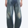 Sculpted Low Rise Loose Tapered Leg Jeans – Baltic Blue – Dark Blue Sculpted Low Rise Loose Tapered Leg Jeans – Baltic Blue – Dark Blue