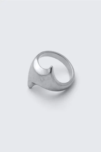 Sculptural Claw Ring – Silver
