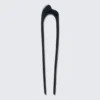 Sculptural Metal Hair Pin – Charcoal Sculptural Metal Hair Pin – Charcoal
