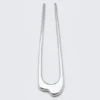 Sculptural Metal Hair Pin – Silver Grey Sculptural Metal Hair Pin – Silver Grey