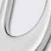 Sculptural Metal Hair Pin – Silver Grey Sculptural Metal Hair Pin – Silver Grey