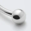 Sculptural Polished Open Necklace – Silver Sculptural Polished Open Necklace – Silver