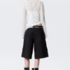 Sheer Asymmetric Boat-Neck Top – Light Beige Sheer Asymmetric Boat-Neck Top – Light Beige