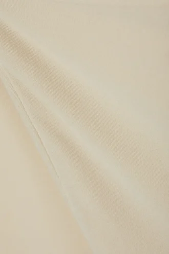 Sheer Boatneck Long Sleeve – Light Beige
