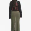 Sheer Cotton Knit Maxi Skirt – Dusty Khaki Green Sheer Cotton Knit Maxi Skirt – Dusty Khaki Green