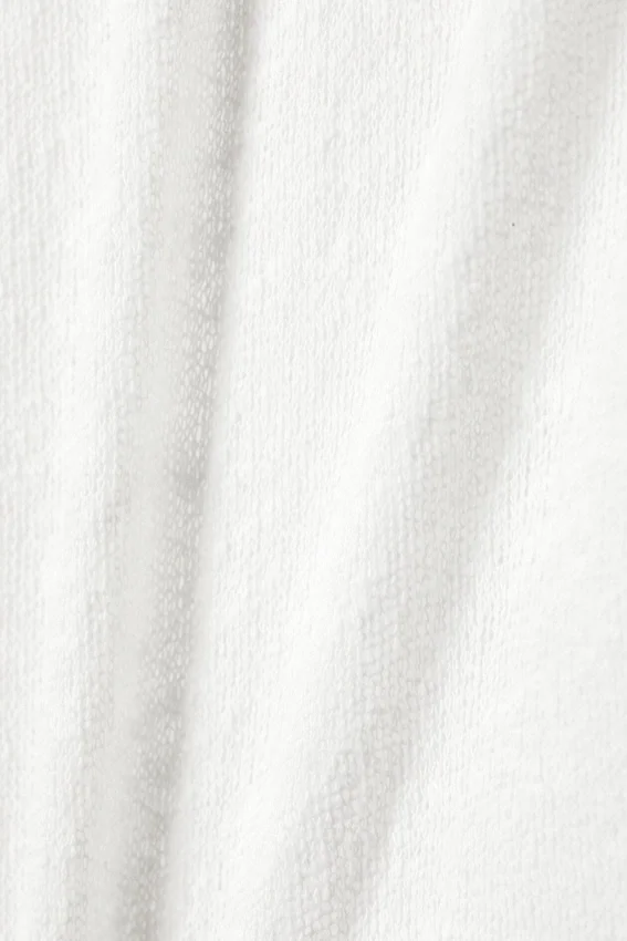 Sheer Cotton Knit Maxi Skirt – White Sheer Cotton Knit Maxi Skirt – White