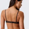 Sheer Lace Underwire Bra – Black Sheer Lace Underwire Bra – Black